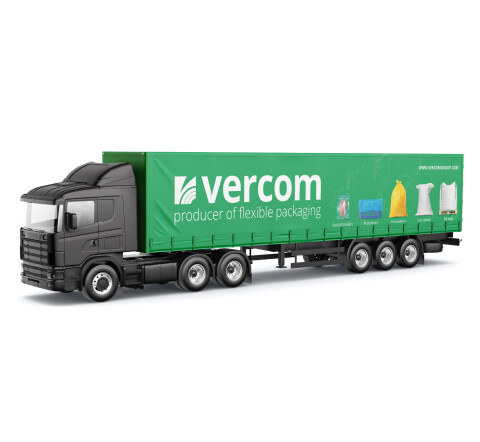 Senang Vormgeving Visie Vercom truck